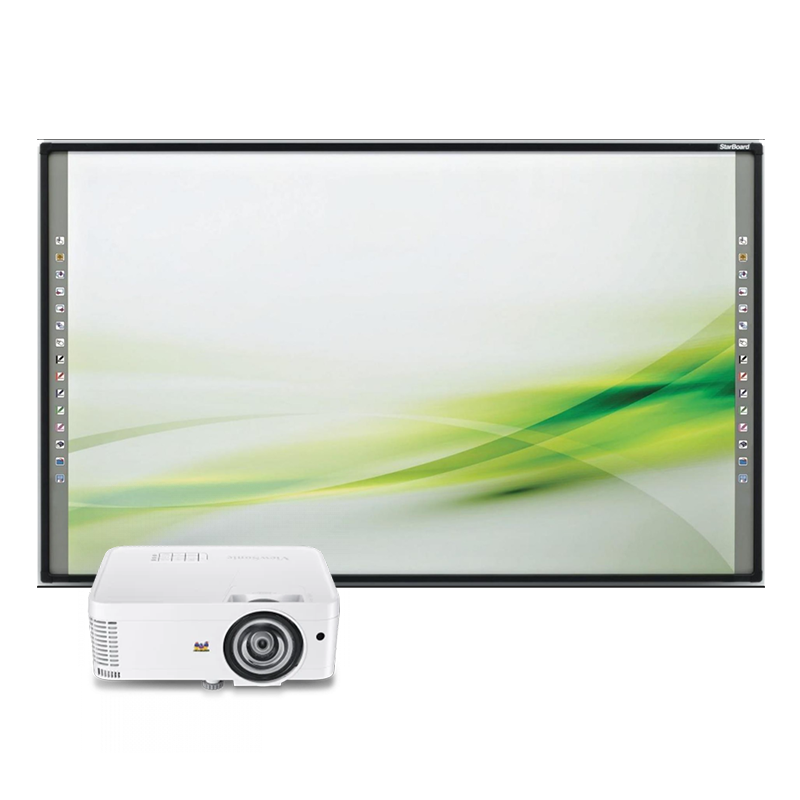 Інтерактивна дошка Starboard FX-79E2 та короткофокусний проєктор Viewsonic PS502X (VS19344)